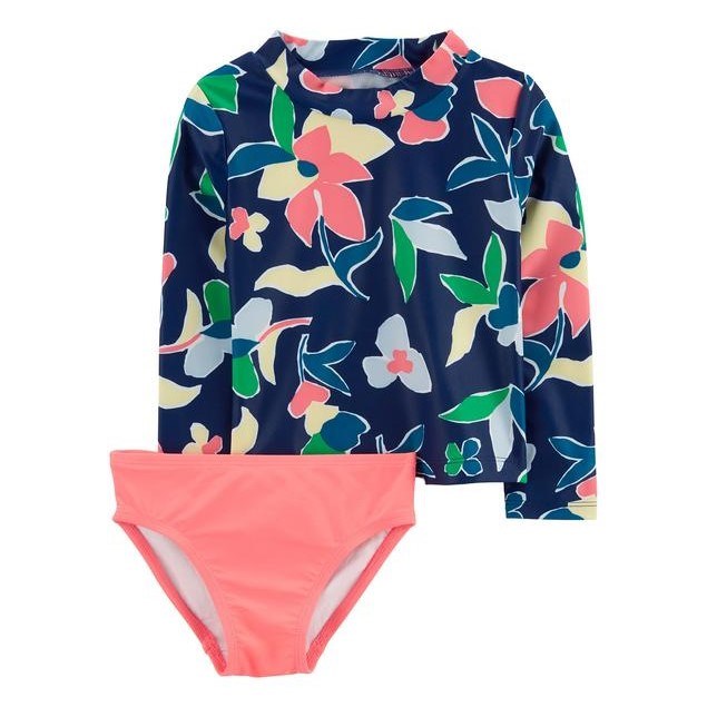 Carter's Yazlık Kız Çocuk Güneş Koruyuculu Mayo Set