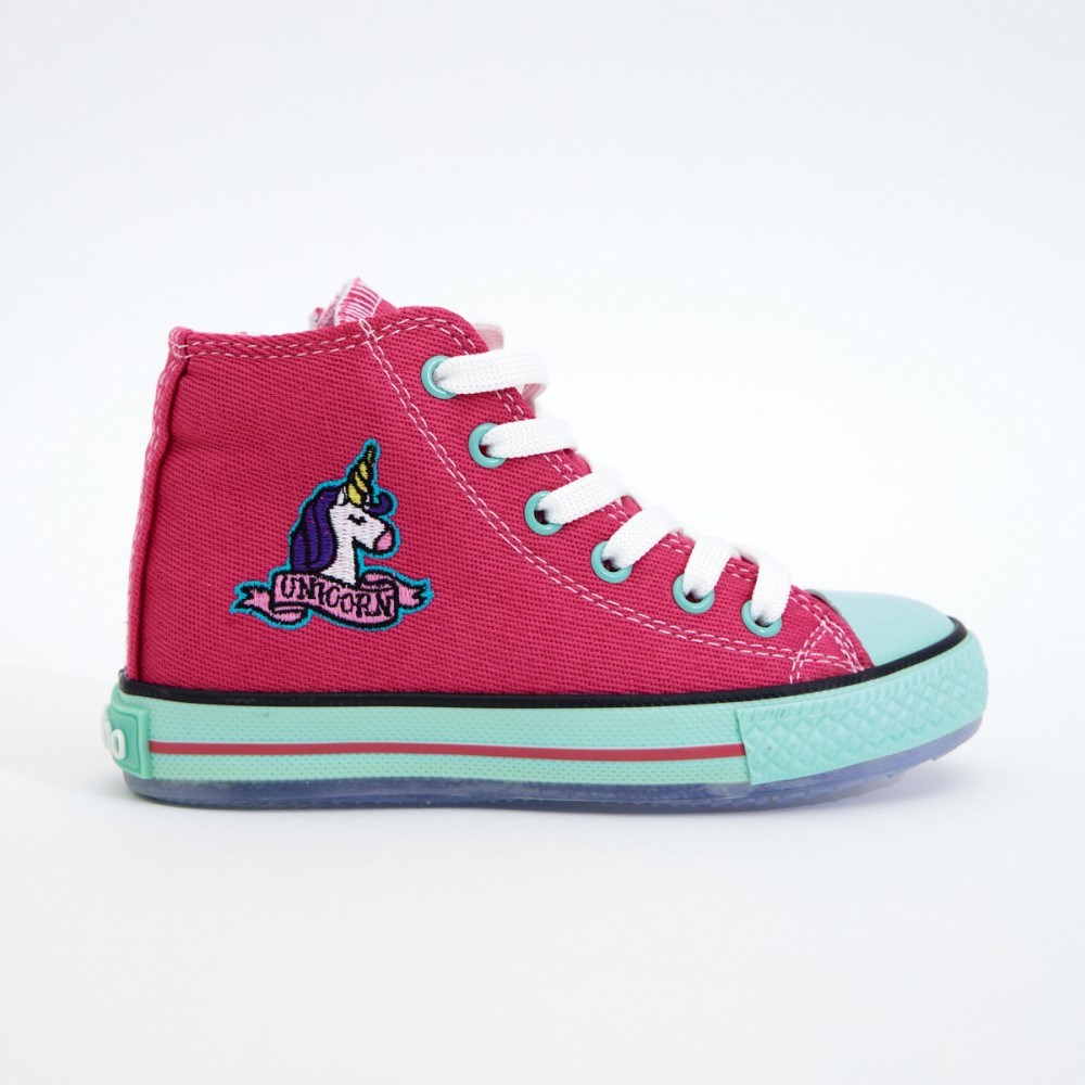 Dudino Yazlık Kız Sneaker Dustin Unicorn Pembe