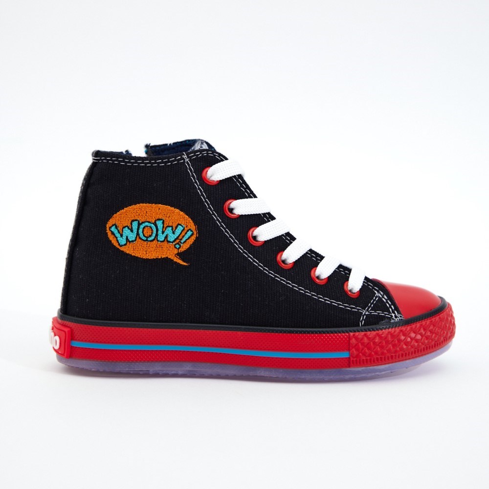 Dudino Yazlık Sneaker Dustin Wow Siyah