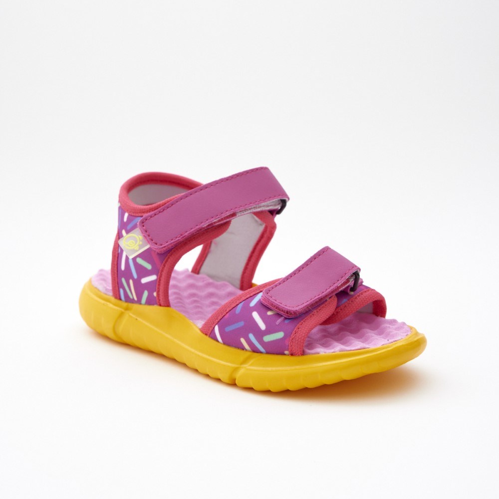Dudino Yazlık Kız Sandalet Paris Candy Pembe
