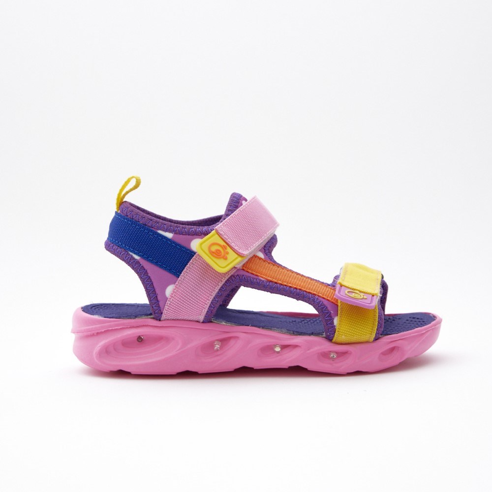 Dudino Yazlık Kız Sandalet Coconut Purple Pembe