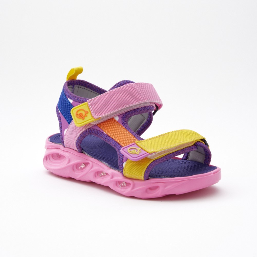 Dudino Yazlık Kız Sandalet Coconut Purple Pembe