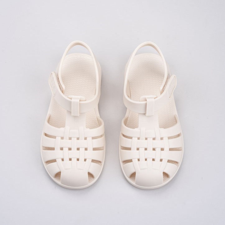igor Yazlık Çocuk Sandaleti Clasıca Velcro Ivory Krem