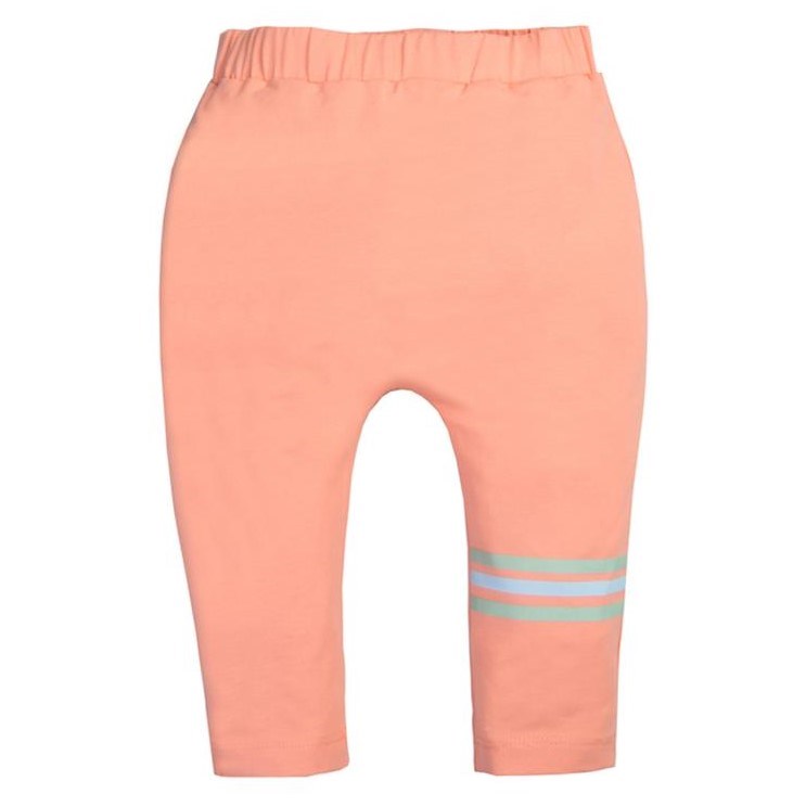 MinycenterYazlık Erkek Bebek Pantolon 2'li Set Turuncu