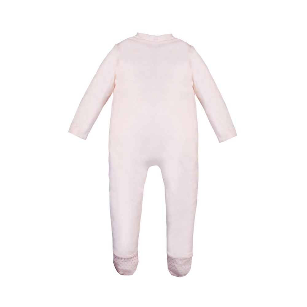 Minycenter Yazlık Kız Bebek Tulum Pembe
