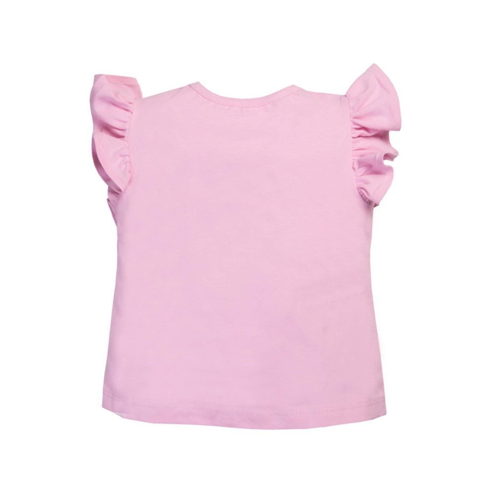 Miny Center Yazlık Kız Bebek T-shirt Pembe