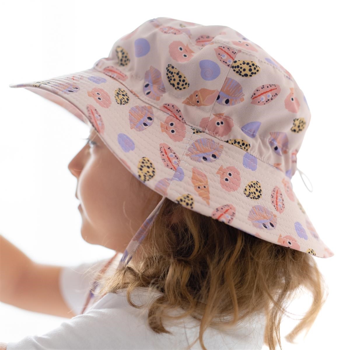 Mama Yoyo UV Korumalı Şapka Shell Pembe