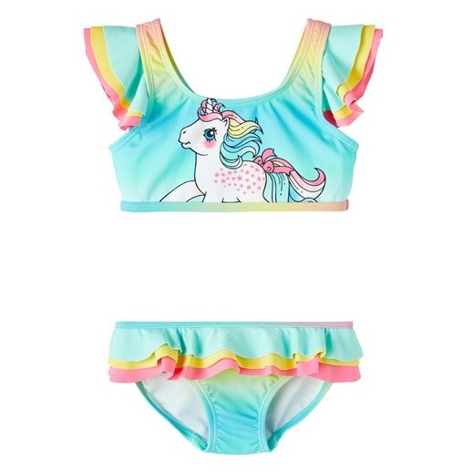 Name It Yazlık Kız Bikini Set Turkuaz