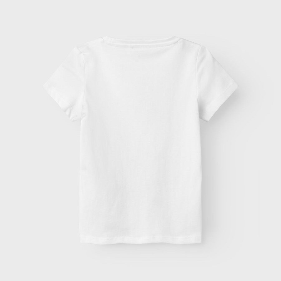 Name It Yazlık Kız Kısa Kol T-shirt Beyaz