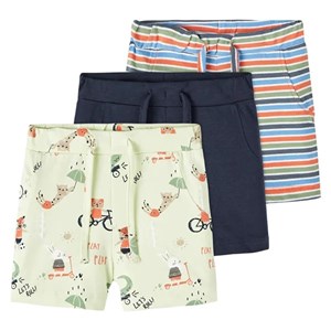 Name It Yazlık Erkek Bebek Organik Şort 3'lü Set