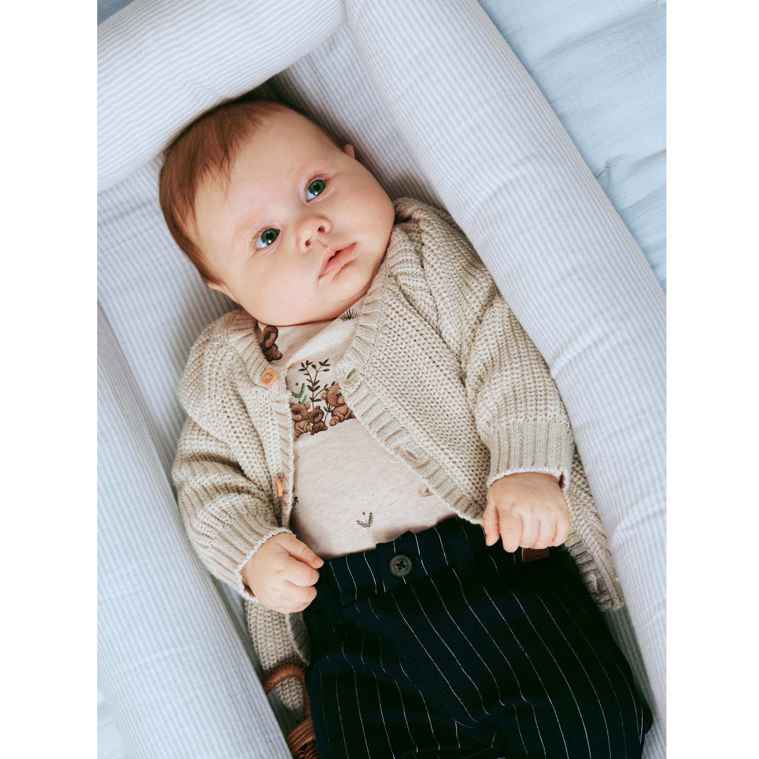Name It Bebek Organik Uzun Kol Body Krem