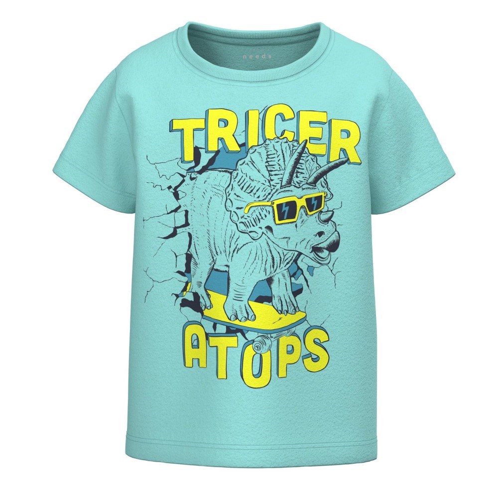 Name It Yazlık Erkek Kısa Kol T-shirt Turkuaz