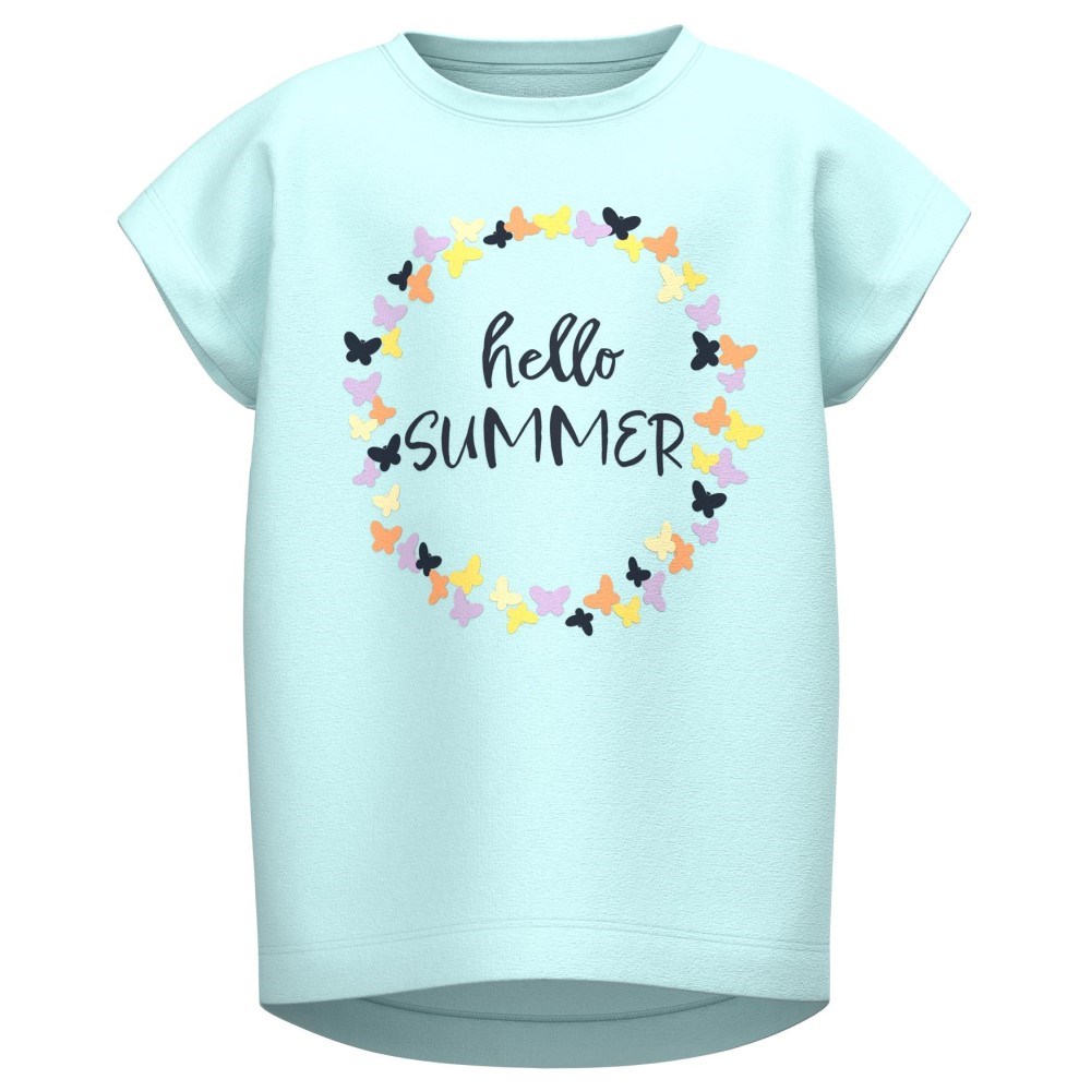 Name It Yazlık Kız Çocuk T-shirt Yeşil