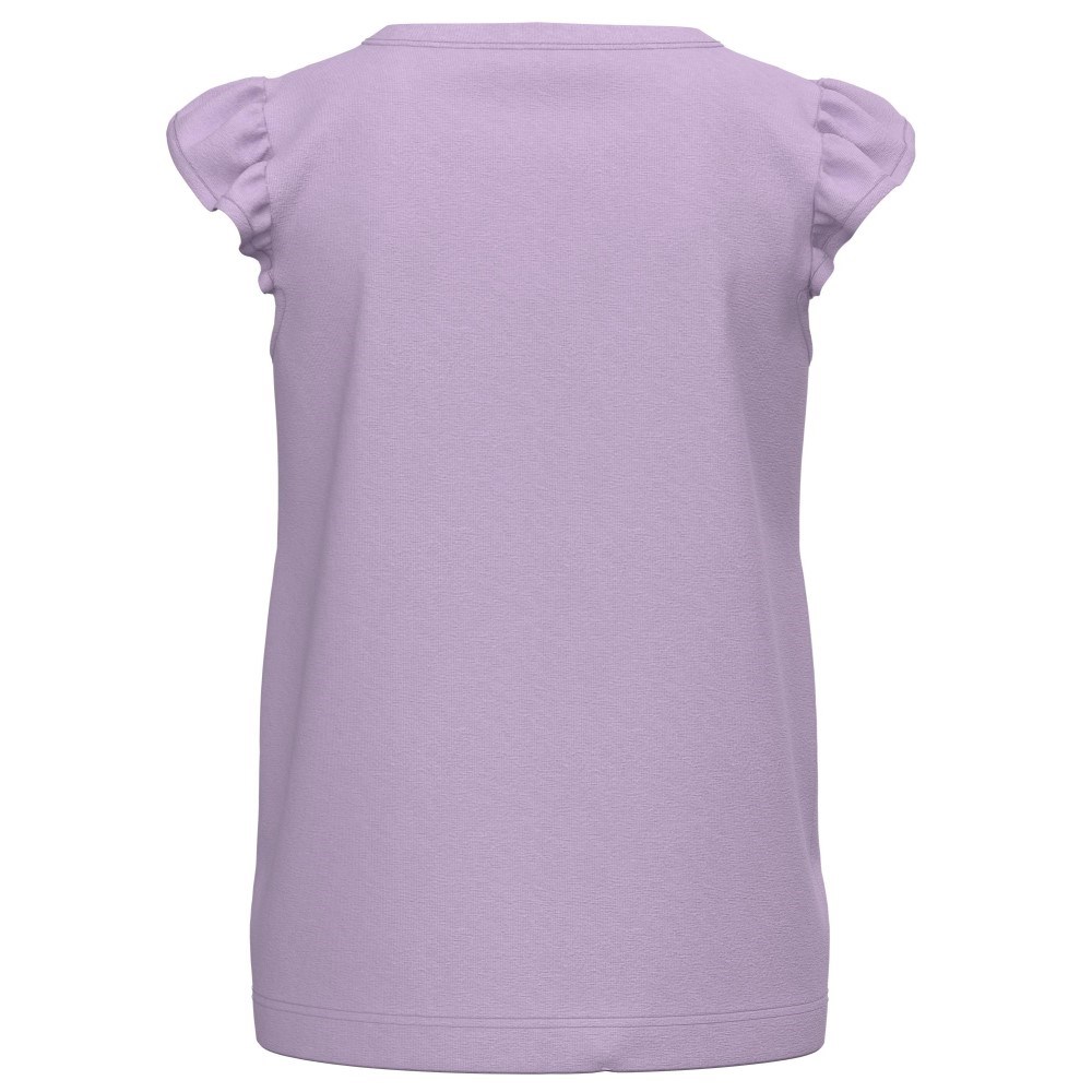 Name It Yazlık Kız Çocuk Kolsuz T-shirt Mor