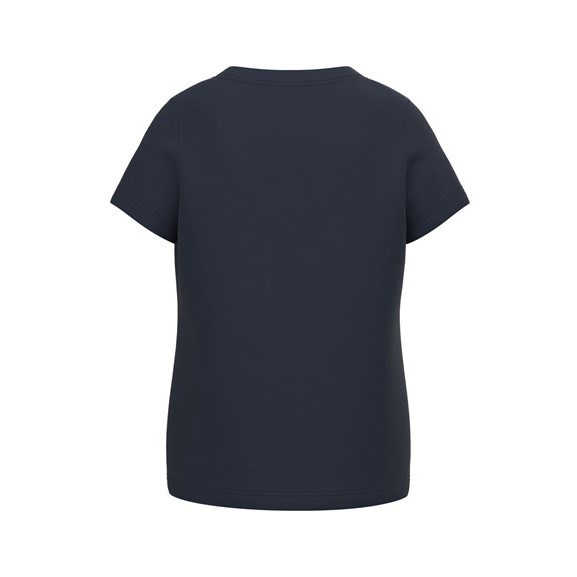 Name It Yazlık Kız Kısa Kol T-shirt Koyu Mavi