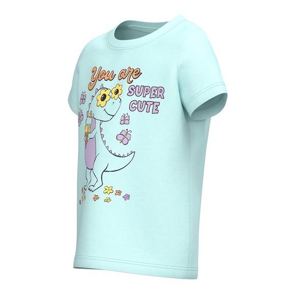 Name It Yazlık Kız Kısa Kol T-shirt Yeşil