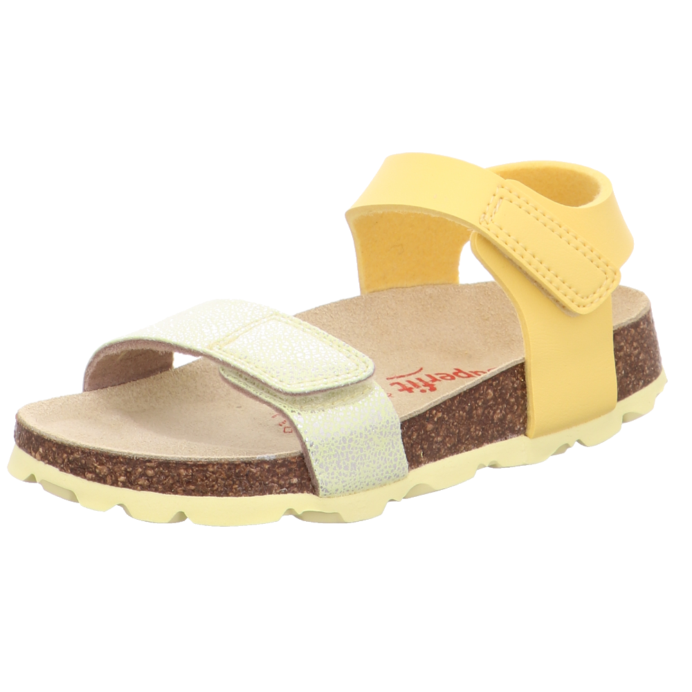 SuperFit Yazlık Kız Çocuk Sandalet Sarı