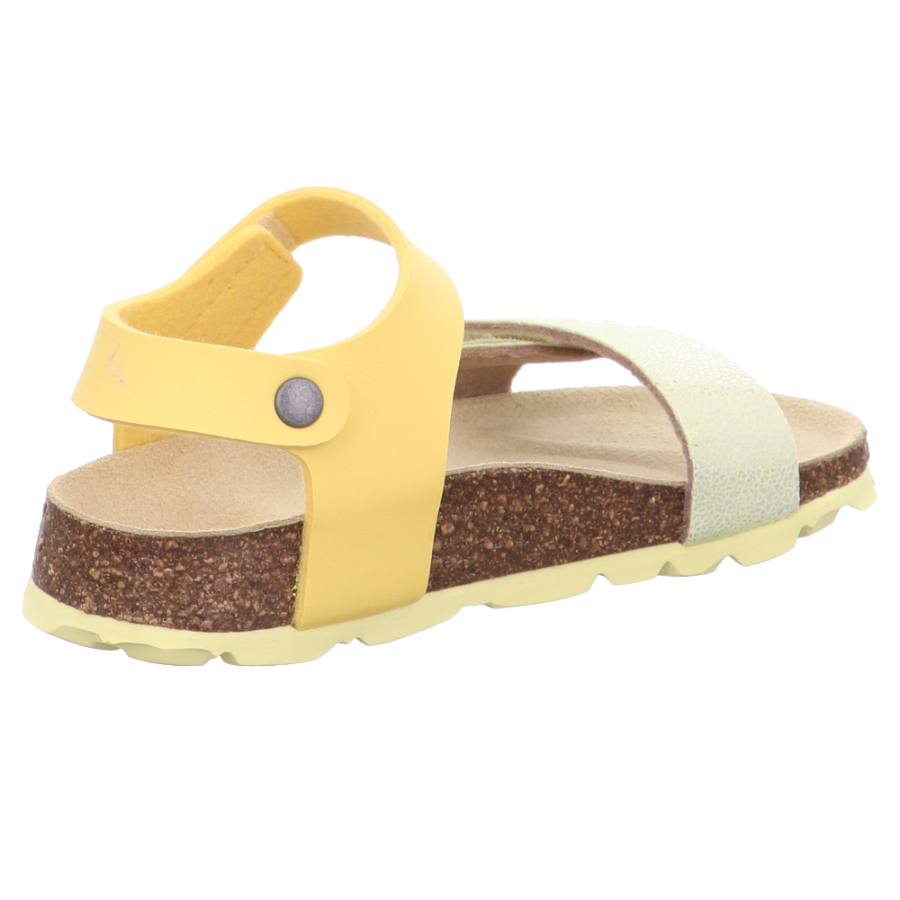 SuperFit Yazlık Kız Çocuk Sandalet Sarı