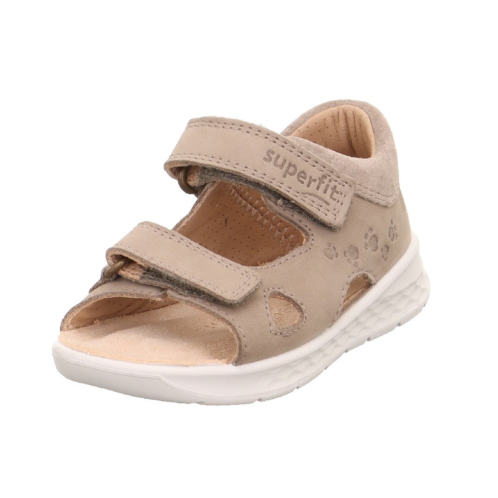 SuperFit Yazlık Erkek Çocuk Sandalet Krem