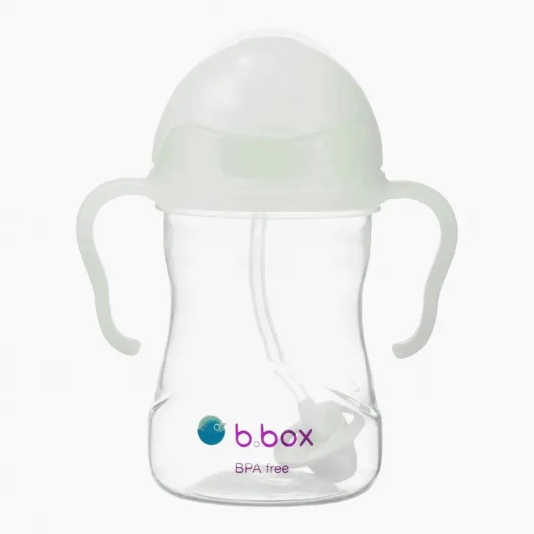 Bbox Tıklama Kilitli Uçlu Damlatmaz Pipetli Alıştırma Bardağıı 240ml +6 Ay Fosforlu 