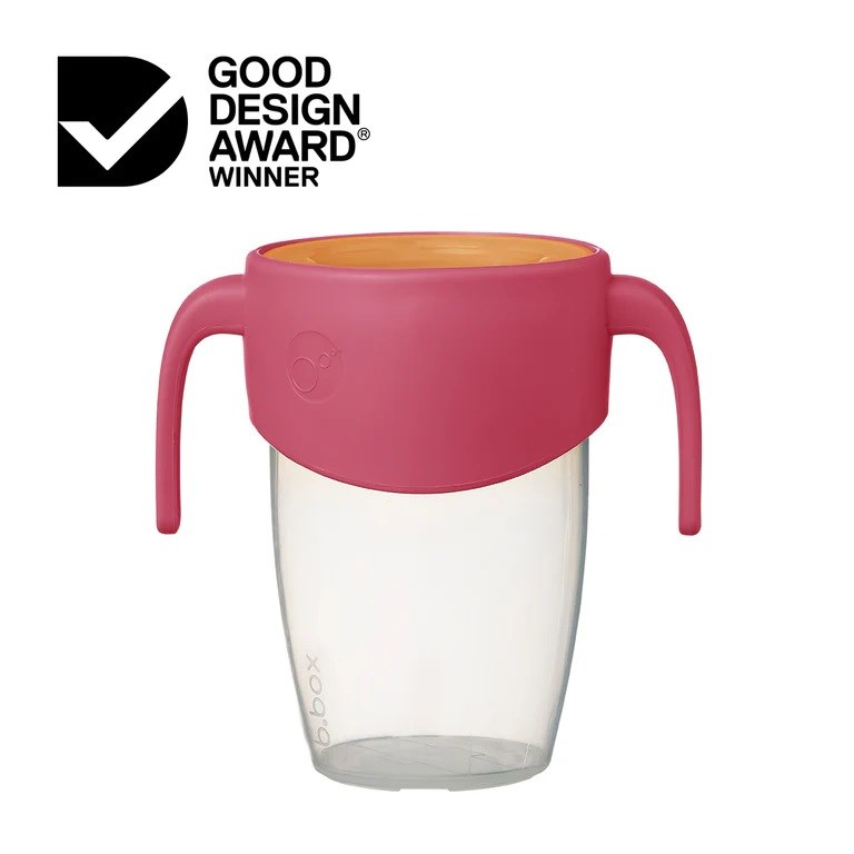 Bbox 360 Derece Damlatmaz Alıştırma Bardağı 250 ml +6 Ay Pembe 