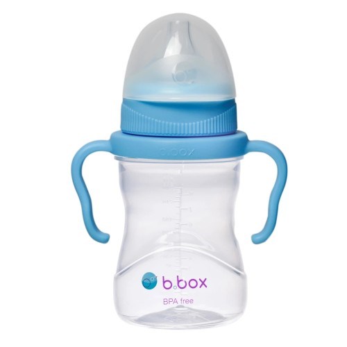 Bbox 4 in 1 Alıştırma Bardakları Beslenme Geçiş Seti 4 Parça 240 ml +12 Ay Mavi 