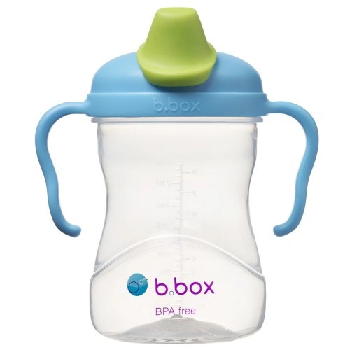 Bbox 4 in 1 Alıştırma Bardakları Beslenme Geçiş Seti 4 Parça 240 ml +12 Ay Mavi 
