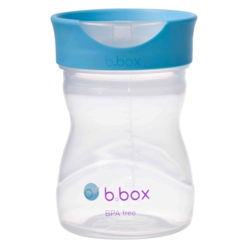 Bbox 4 in 1 Alıştırma Bardakları Beslenme Geçiş Seti 4 Parça 240 ml +12 Ay Mavi 