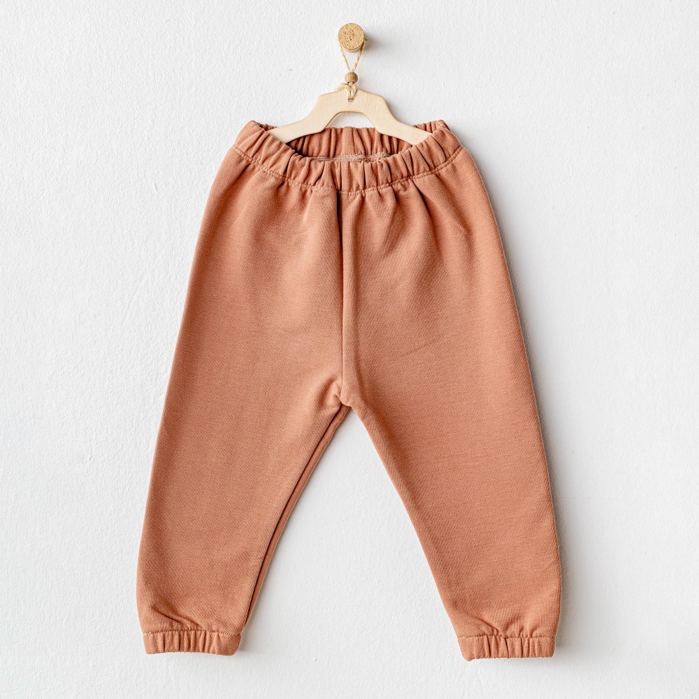 Andywawa Kışlık Bebek Basic Pantolon Kahverengi 
