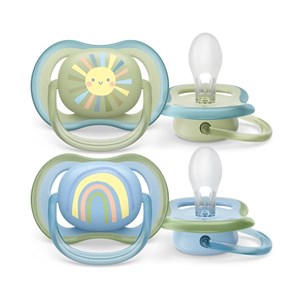 Avent Ultra Air 2'li  Emzik 0-6 Ay Erkek