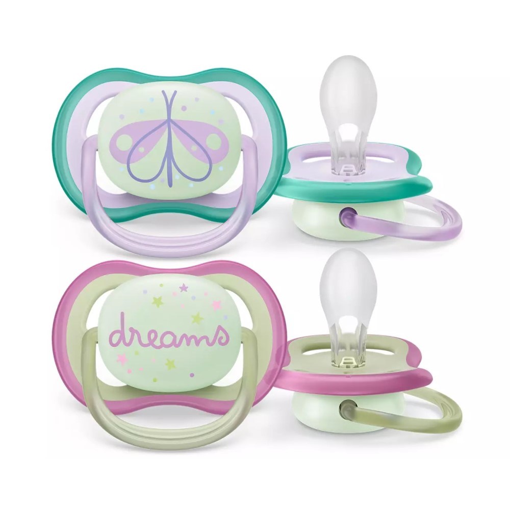 Avent Ultra Air Gece Emzilk 0-6 Ay Kız Orjinal
