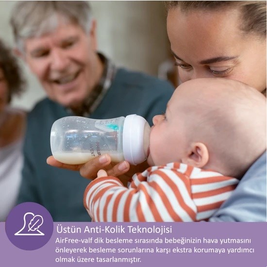 Avent Natural Response PP Biberon 260 ml Orjinal