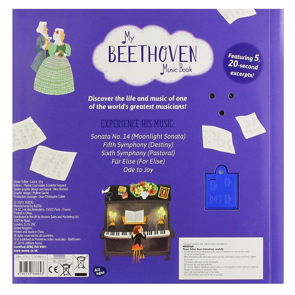My Beethoven Music Book 