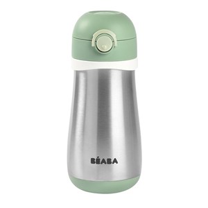 Beaba Paslanmaz Çelik Suluk 350 Ml,Sage Green