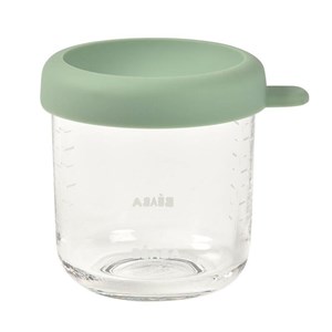 Beaba Bebek Cam Mama Kavanozu 250 Ml, Sage Green