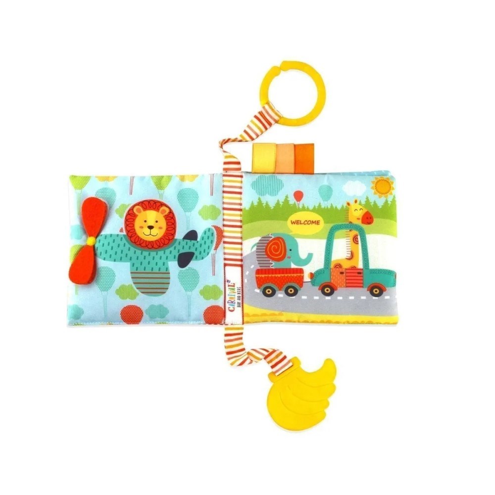 Carnival Baby & Kids Kumaş Hışırtılı Bebek Aktivite Kitabı 