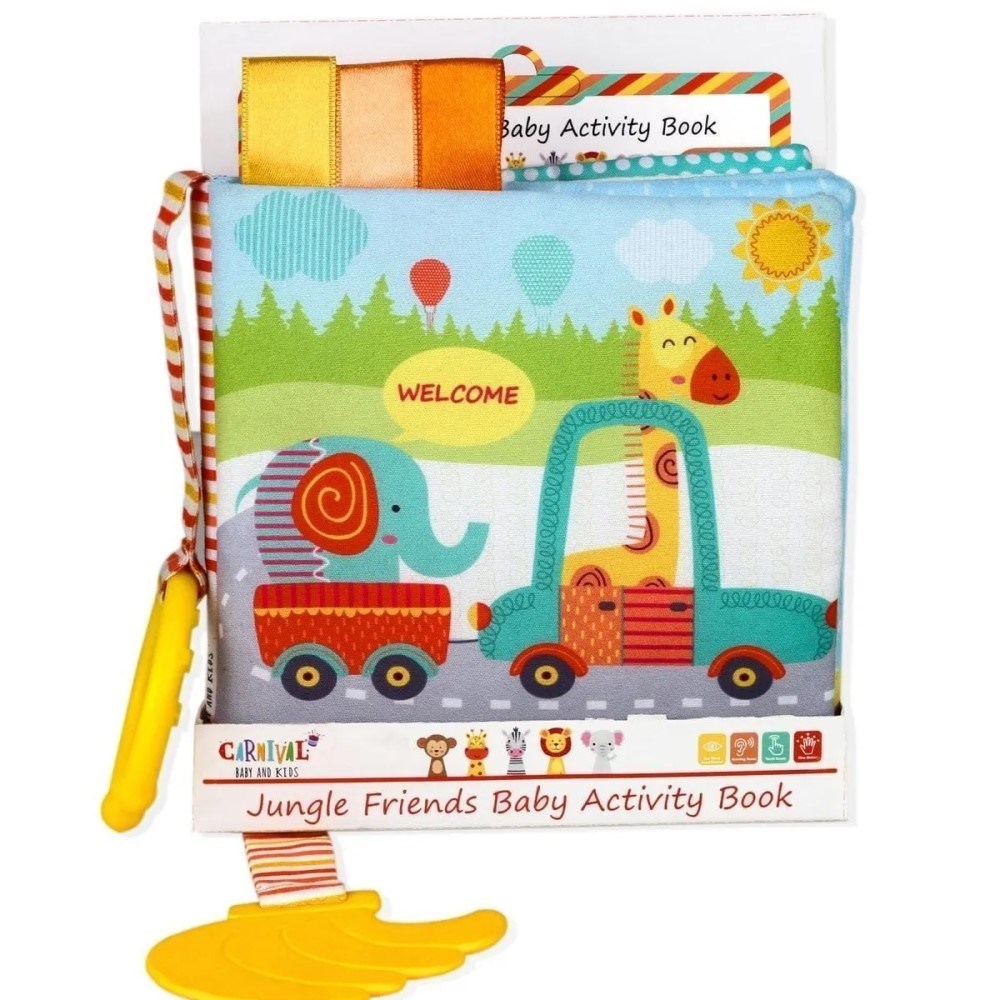 Carnival Baby & Kids Kumaş Hışırtılı Bebek Aktivite Kitabı 