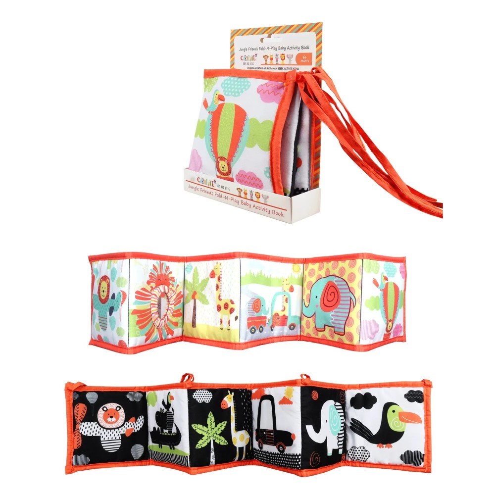 Carnival Baby & Kids Katlanan Bebek Aktivite Kitabı 