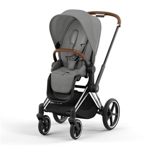 Cybex Priam Bebek Arabası Chrome Brown - Mirage Grey Haziran İlk Haftası 2025 Teslim 