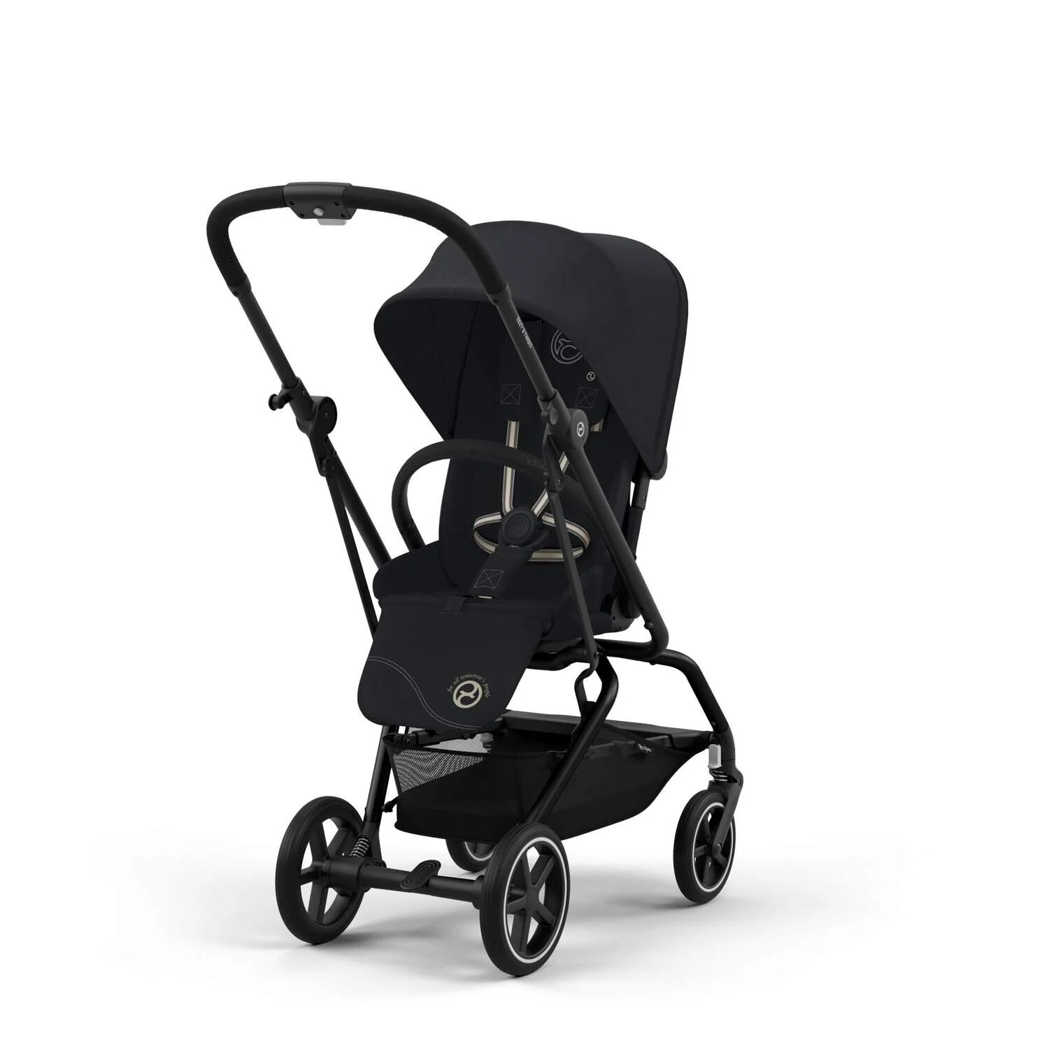 Cybex Eezy S Twist2 Kabin Boy Bebek Arabası Black Magic Black Orjinal