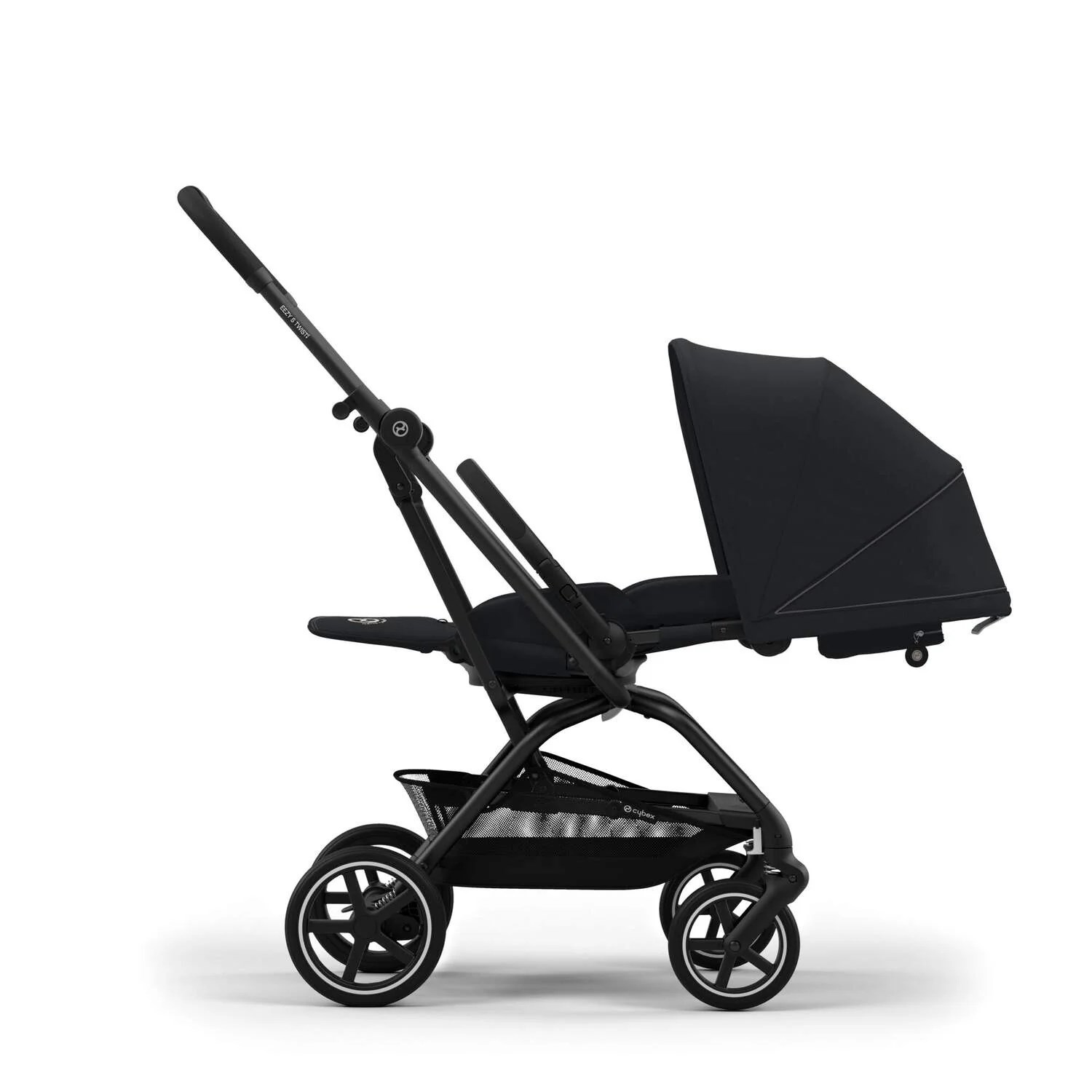 Cybex Eezy S Twist2 Kabin Boy Bebek Arabası Black Magic Black Orjinal