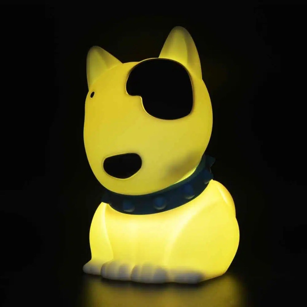 Dhink Silikon Gece Lambası Köpek Bob Beyaz 