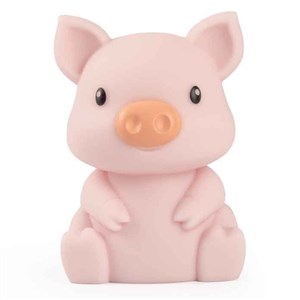 Dhink Zodiac Baby Pig Gece Lambası Pembe