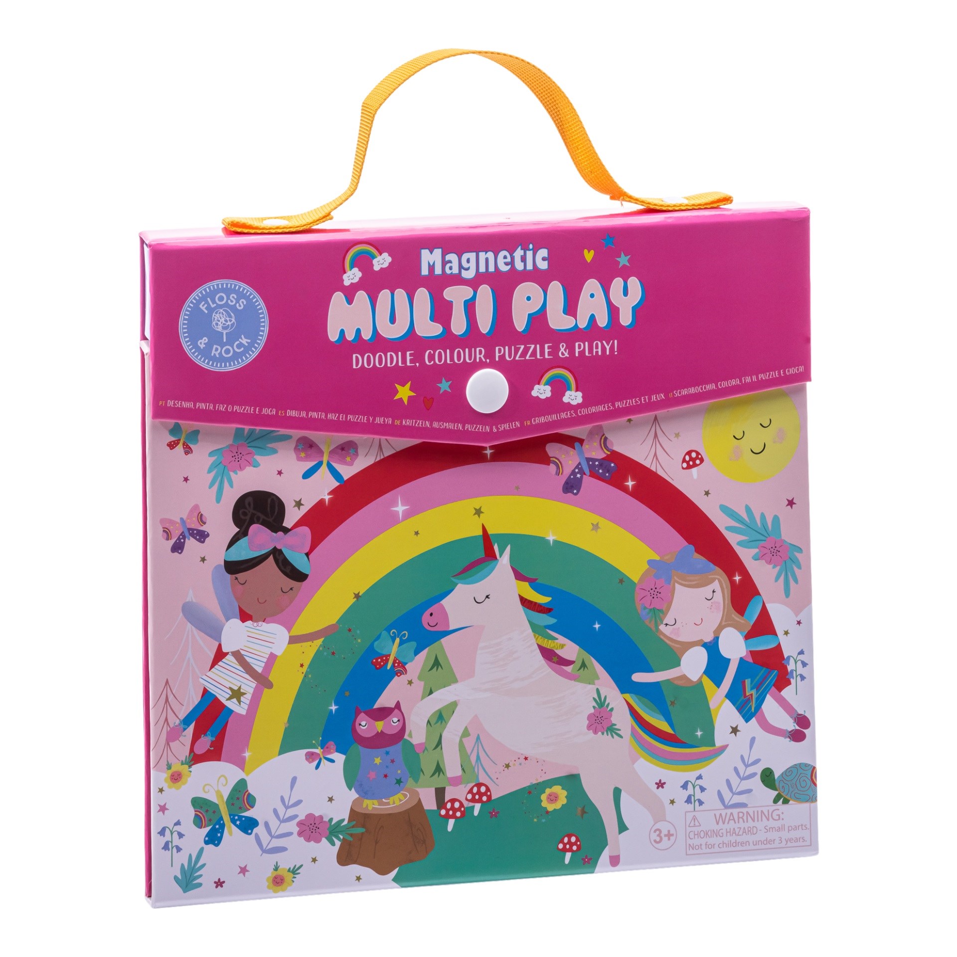 Floss Rock Mıknatıslı Çoklu Oyun Seti- Rainbow Fairy 