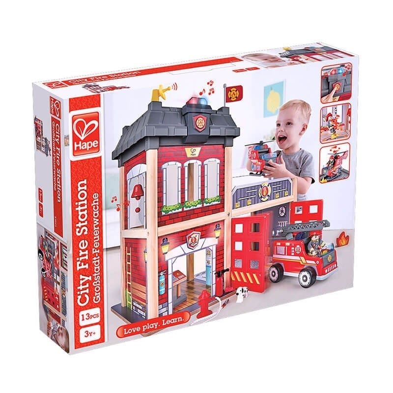 Hape Oyuncak Şehir İtfaiye İstasyonu 