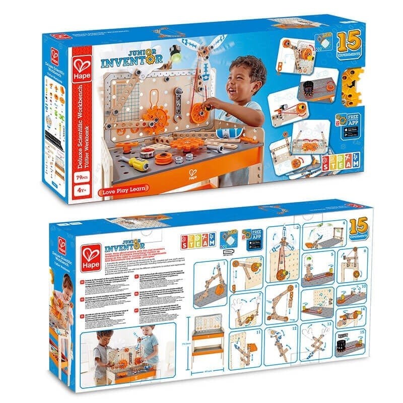 Hape Deluxe Bilimsel Oyuncak Çalışma Tezgahı 