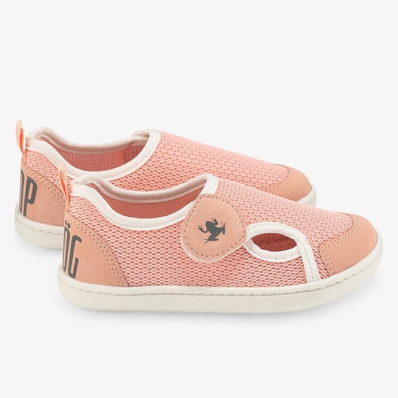 Hopfrög Multi Yeşil Mix Barefoot Çocuk Ayakkabı Pembe