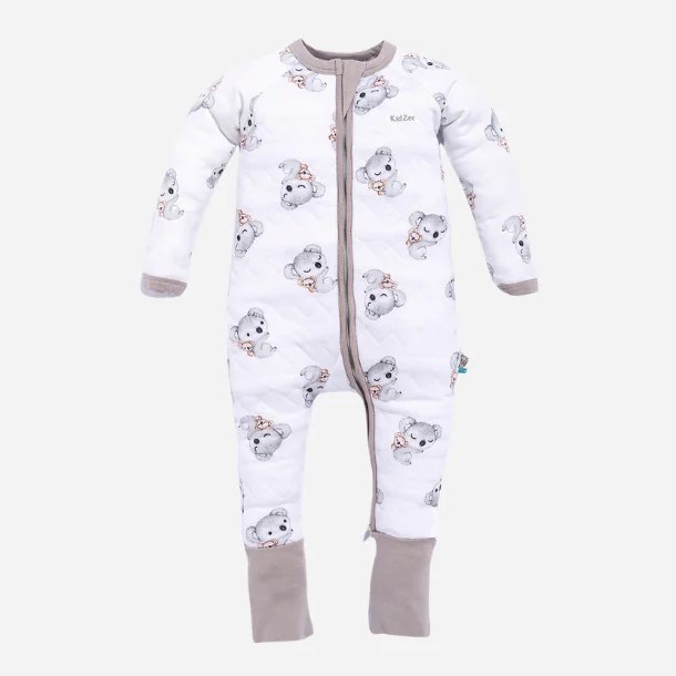Kidzee Patikli Uyku Tulumu 0.5 Tog Koala Zee-Suit Beyaz
