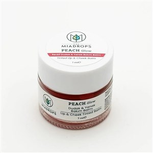 The Miadrops Peach Glow Renkli Dudak& Yanak Bakım Balmı - 7ml
