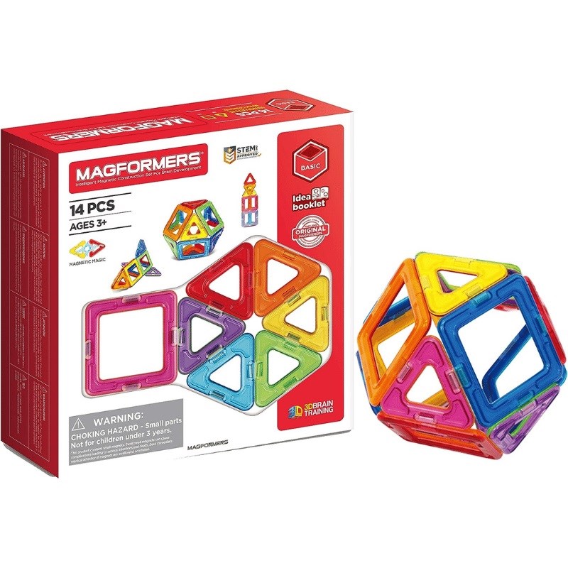 Magformers Mıknatıslı Basic Set - 14 Parça 